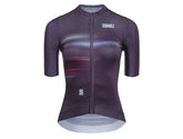 Jersey De Ciclismo M/C Mujer Velocity Deep Purple